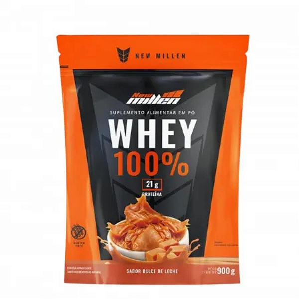 NM WHEY 100% (REFIL) 900G DOCE DE LEITE