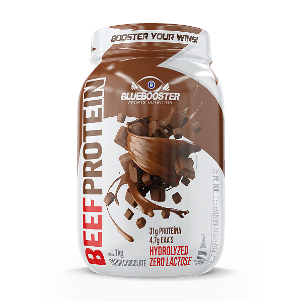 BLUEBOOSTER - BEEF PROTEIN 1kg - CHOCOLATE