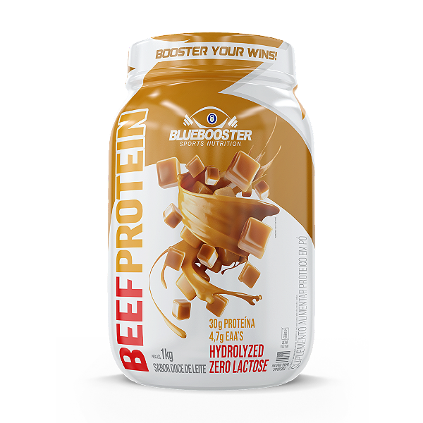 BLUEBOOSTER - BEEF PROTEIN 1kg - DOCE DE LEITE