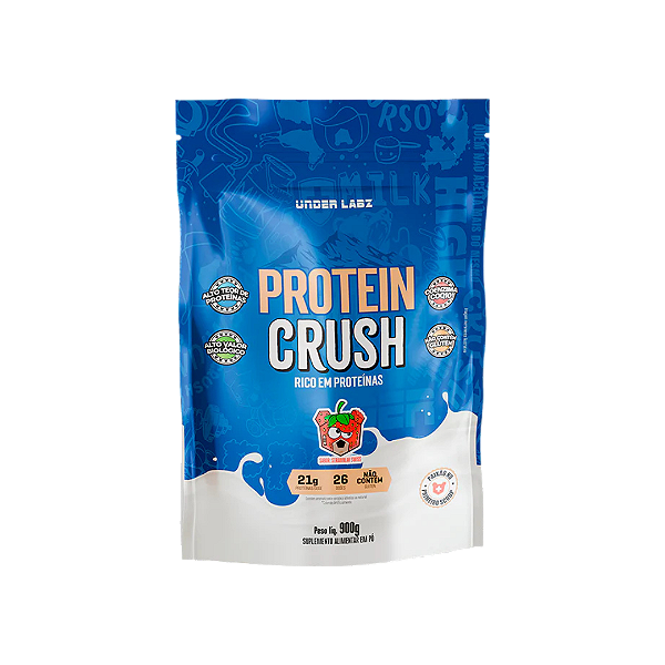 UNDER PROTEIN CRUSH STRAWBEAR SWISS 900G