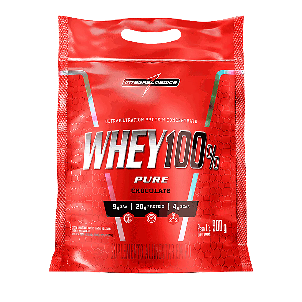 IM WHEY 100% 907G (REFIL) CHOCOLATE
