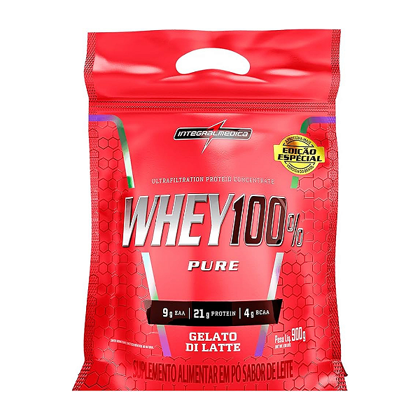 IM WHEY 100% 907G (REFIL) PURE GELATO DI LA