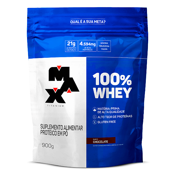 MAX 100 WHEY REFIL 900G CHOCOLATE