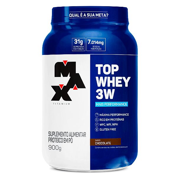 MAX TOP WHEY 3W 900G CHOCOLATE
