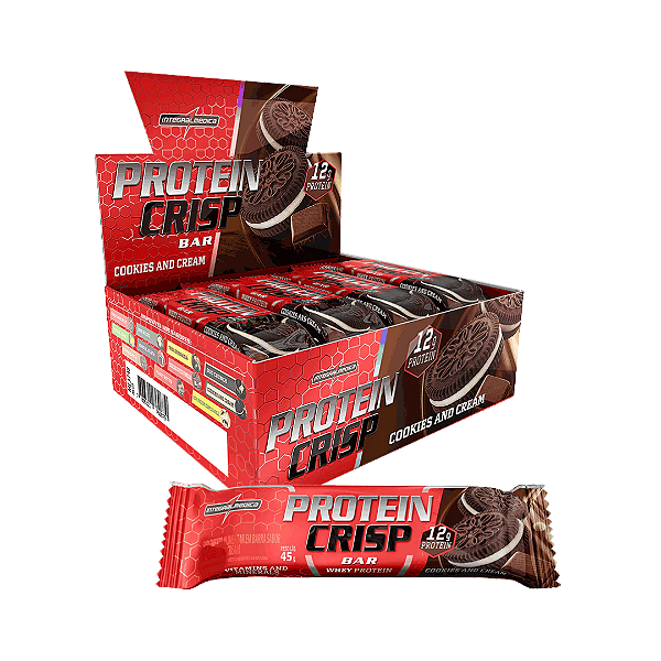 SITE IM CRISP COOKIES AND CREAM CX 12X45G