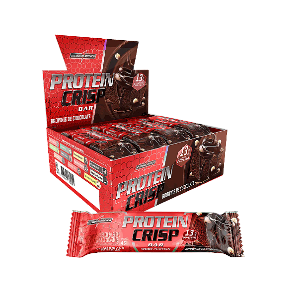 SITE IM CRISP BAR BROWNIE DE CHOCOL CX 12X45G