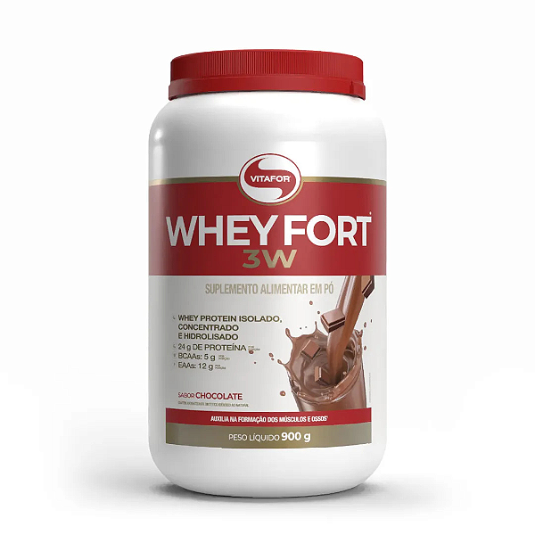 VITA WHEY FORT 3W 900G CHOCOLATE