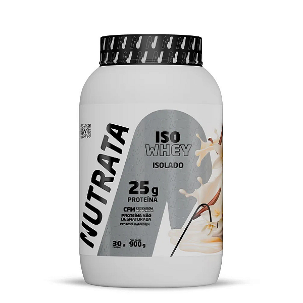 NUT ISO WHEY SABOR BAUNILHA 900G