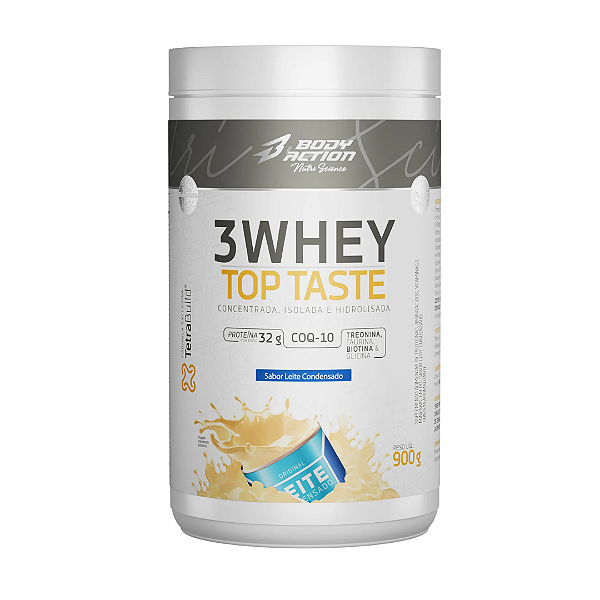 BOD 3WHEY TOP TASTE LEITE COND 900G