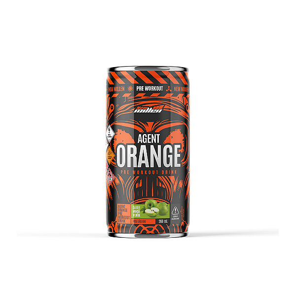 NM AGENT ORANGE ENERGY DRINK MACA VERDE 269 ML LATA