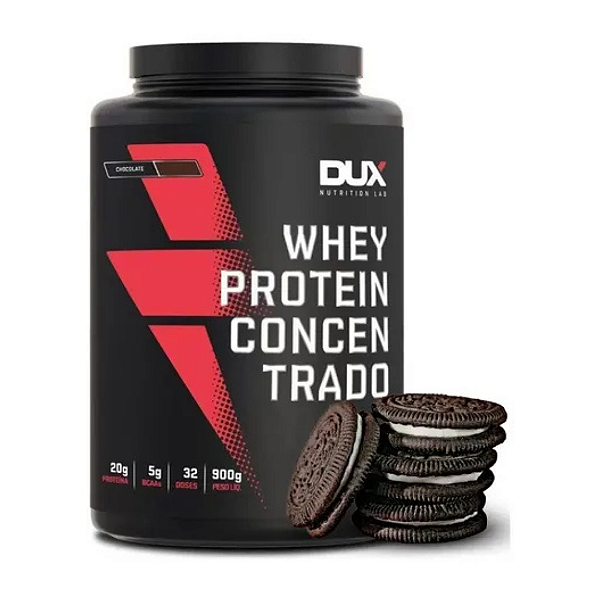 DUX WHEY PROTEIN CONCENTRADO 900G - COOKIES