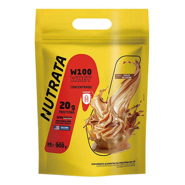 NUT W100 DOCE DE LEITE HAVANNA REFIL 900GR