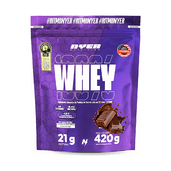 NYER WHEY PROTEIN REFIL 420G CHOCOLATE