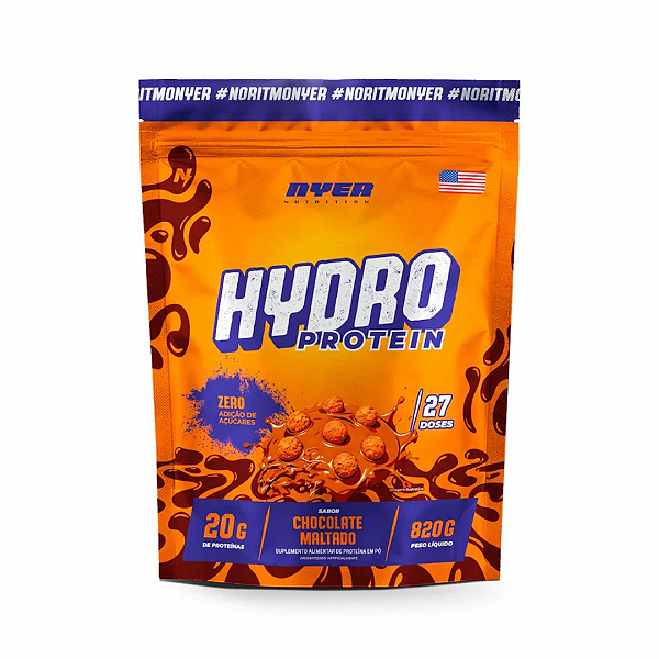 NYER HYDRO PROTEIN REFIL 820G CHOCOLATE MALTADO