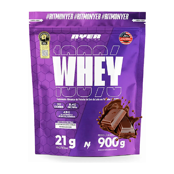 NYER WHEY PROTEIN REFIL 900G CHOCOLATE