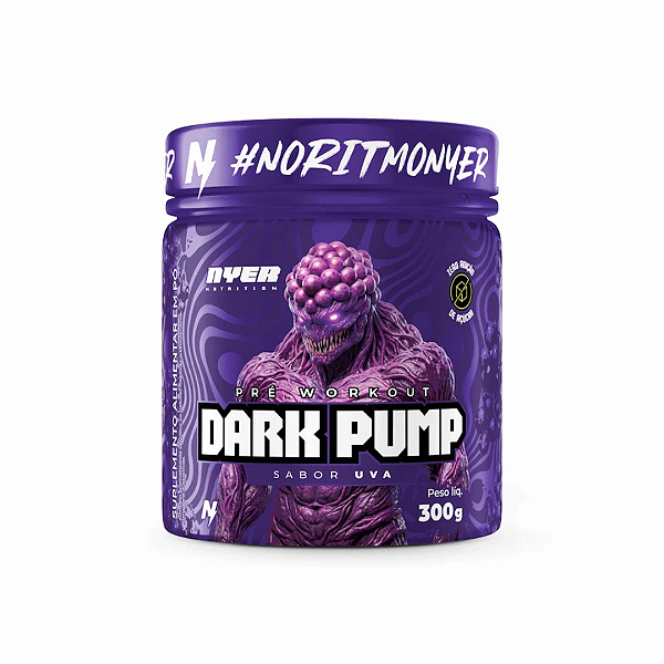 NYER PRE TREINO DARK PUMP 300G UVA