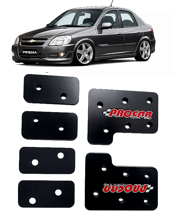 Suporte Ponta De Eixo Prisma G1 - Kit Parafusado