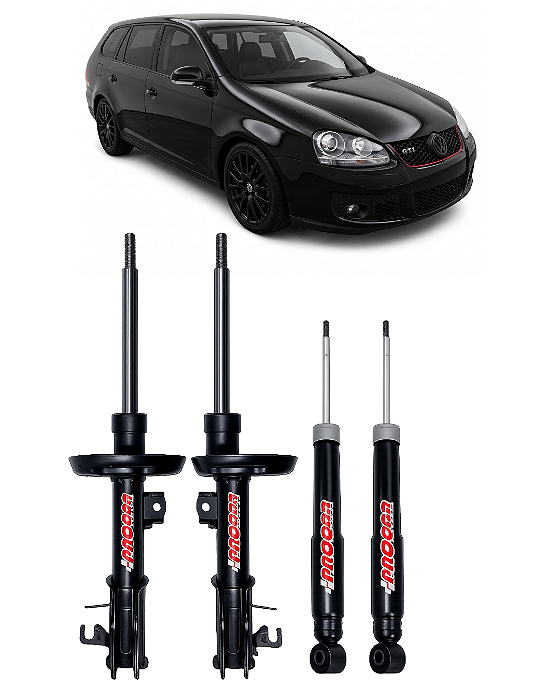 Amortecedor Preparado para Jetta e Variant 2008 a 2013