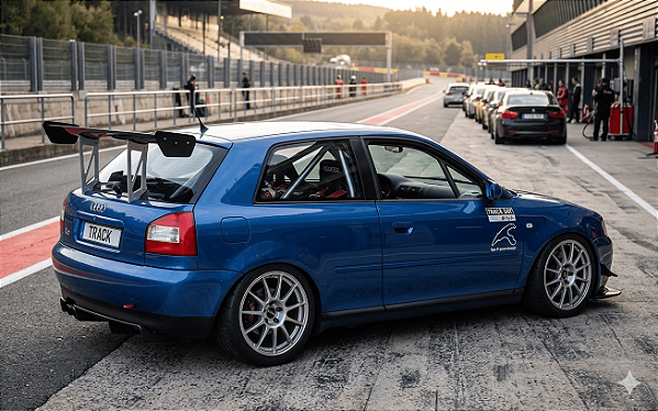 Amortecedor Preparado para Audi A3 1999/2006 Trackday/Hotlap