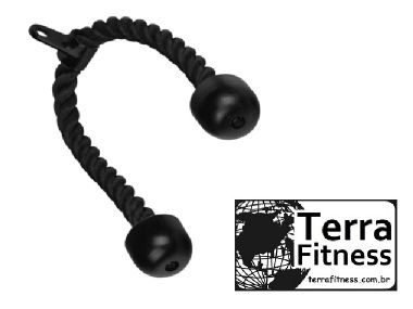 Puxador tríceps em corda - Terra Fitness