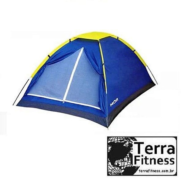 Barraca Camping Iglu p/ 2 Pessoas com Mosquiteiro + Bolsa - Terra Fitness