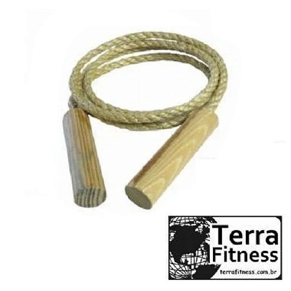 Corda De Pular Em Sisal 2,50cm  - Terra Fitness