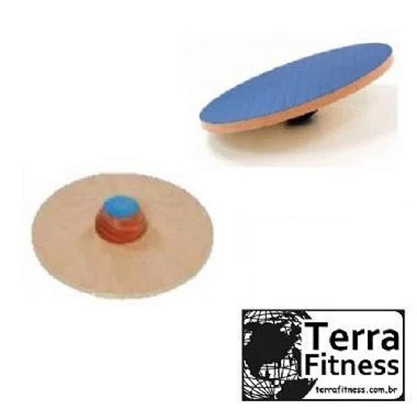 Disco De Equilibrio Em Madeira Ø39Cm - Terra Fitness