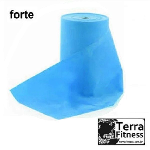 Faixa Elástica em Rolo 1200cmX15cm - Forte - Terra Fitness