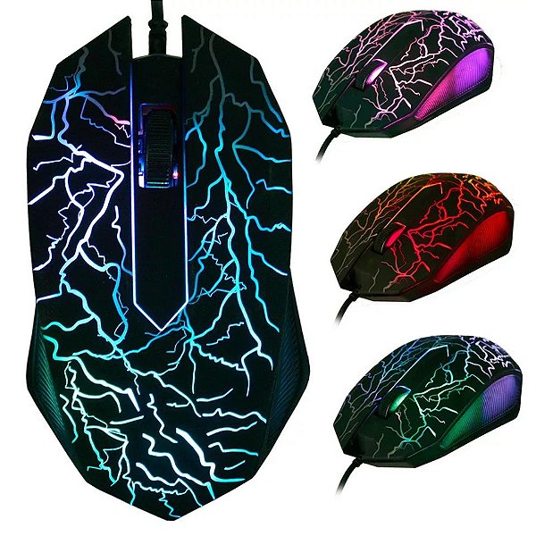 Mouse Gamer 3200 DPI LED