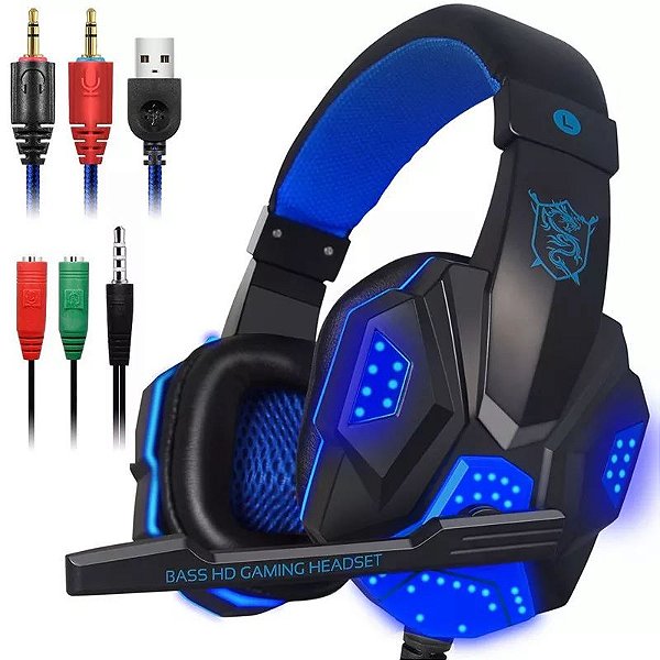 Headset gamer PC/XBOX/PS4