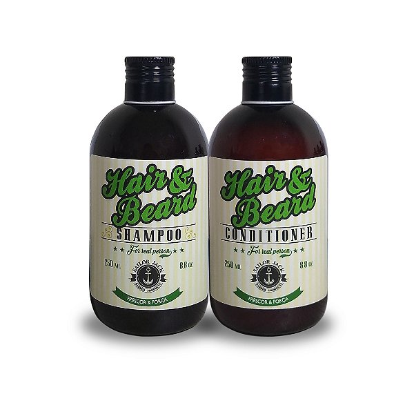 Kit Shampoo e Condicionador Frescor e Força- 250ml