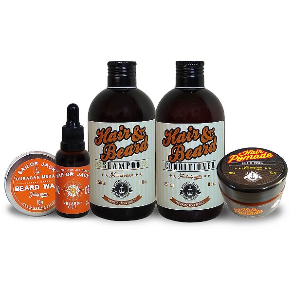 Kit para Barba e Cabelo - Holandês Voador - Oriente