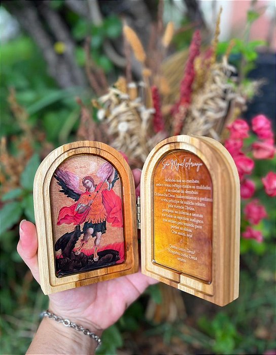 Mini Diptico - São Miguel Arcanjo