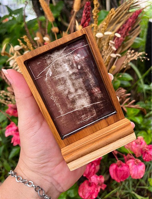 Mini ícone resinado - Sagrada Face