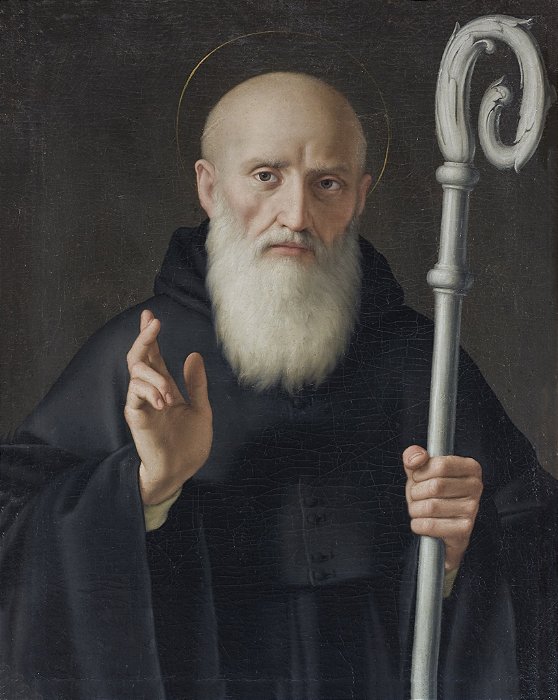 Ícone em MDF - São Bento