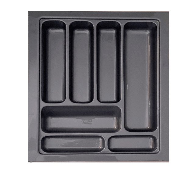 Organizador de Talheres Para Gaveta 355x485mm OG-110 Prata