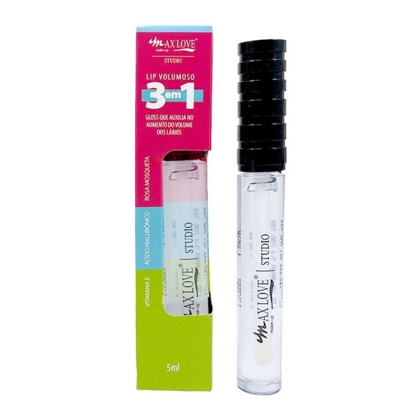Gloss Lip Volumoso 3em1 Max Love