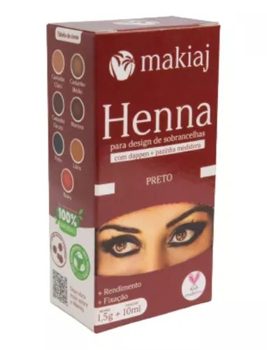 HENNA PRETO -MAKIAJ