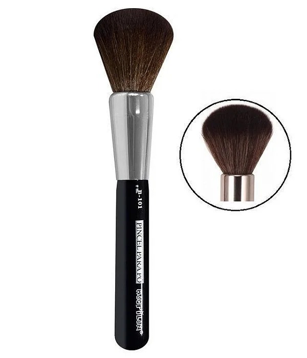Pincel B101 profissional para pó Macrilan – Linha B