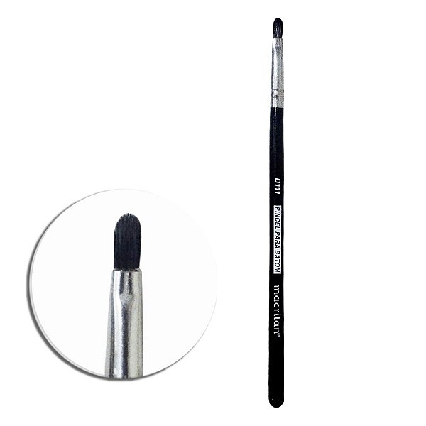 Pincel B111 profissional para batom Macrilan – Linha B