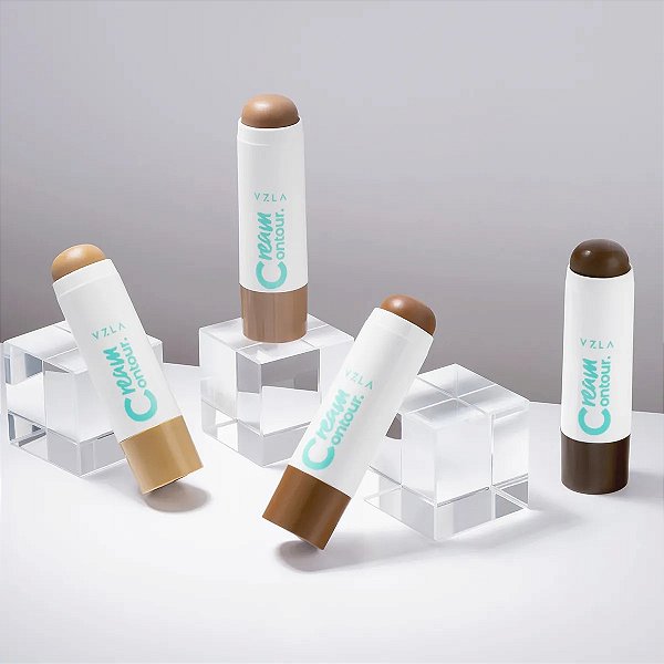 Cream Contour Contorno Em Stick -  Vizzela