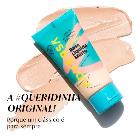 Base Líquida Matte Vegana Adversa - Cor 250