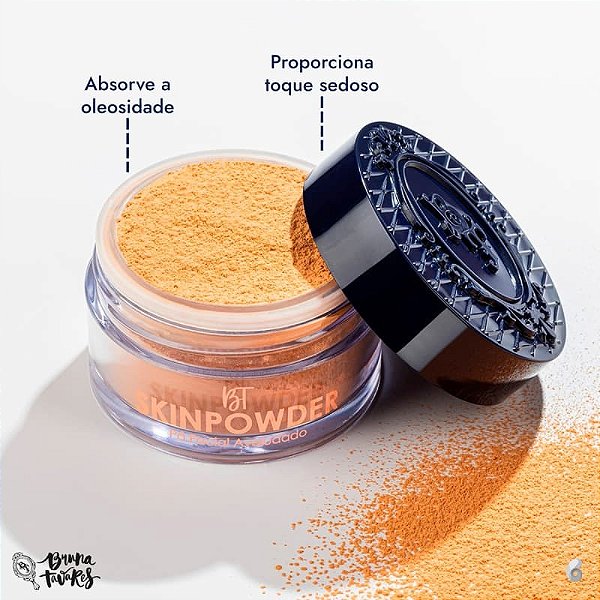 Pó Solto Facial Skinpowder - Unique Amber 20g - Bruna Tavares