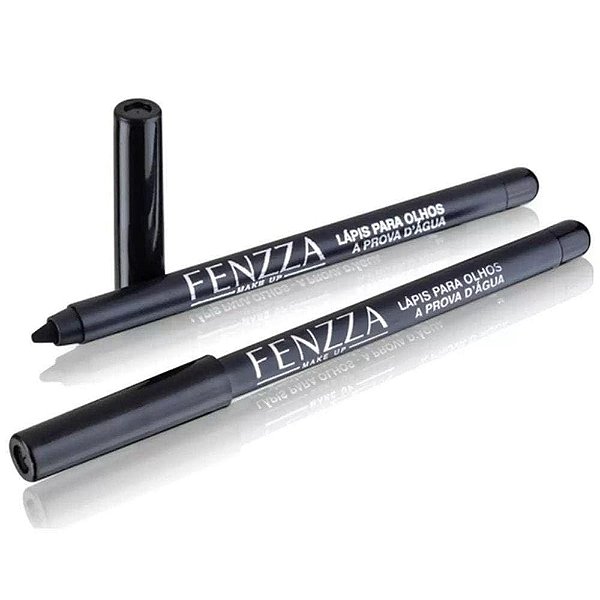 Lápis Preto Delineador Para Olhos Fenzza 1,4g