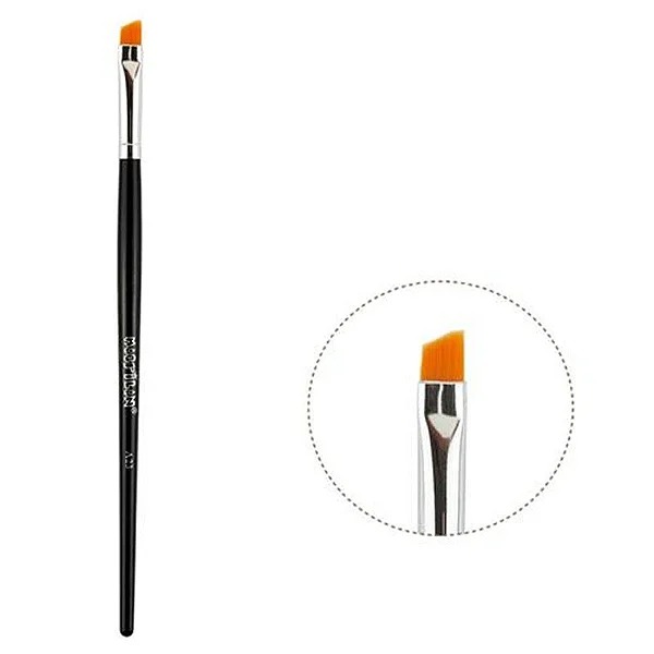 Pincel A23 profissional chanfrado para delinear Macrilan – Linha Max