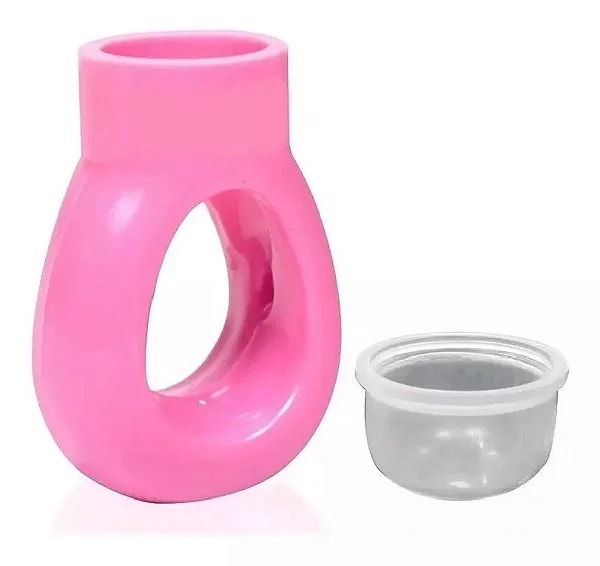 ANEL ACRILICO COM 2 BATOQUES - TODA BELA