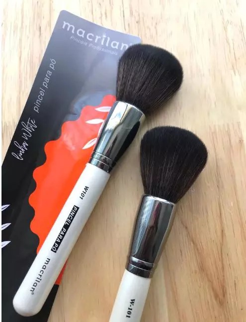 Pincel W101 profissional para pó Macrilan – Linha W