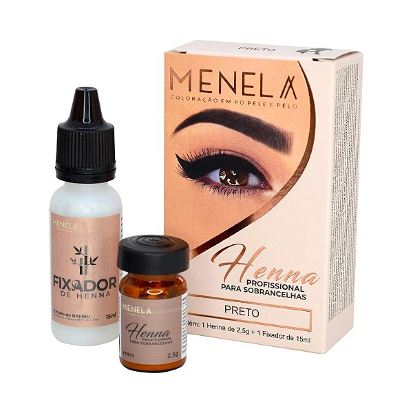 HENNA PRETO -MENELA