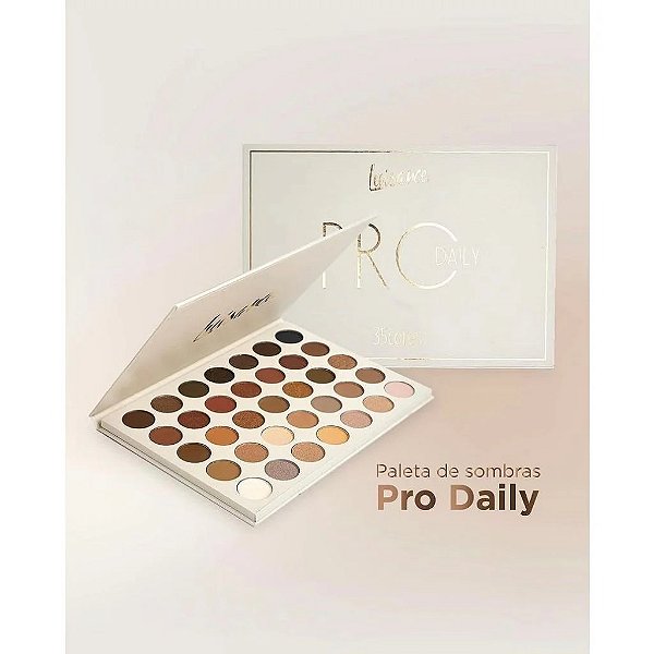 PALETA DE SOMBRAS 35 CORES PRO DAILY - LUISANCE