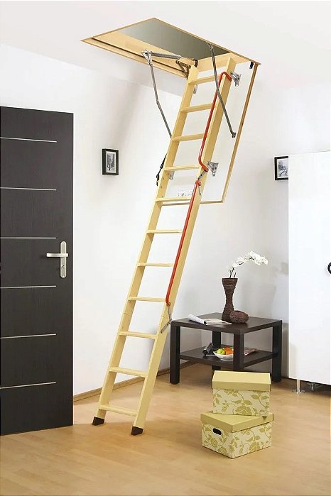 - Escada para Sótão Luxo LWL Extra 60x130/305